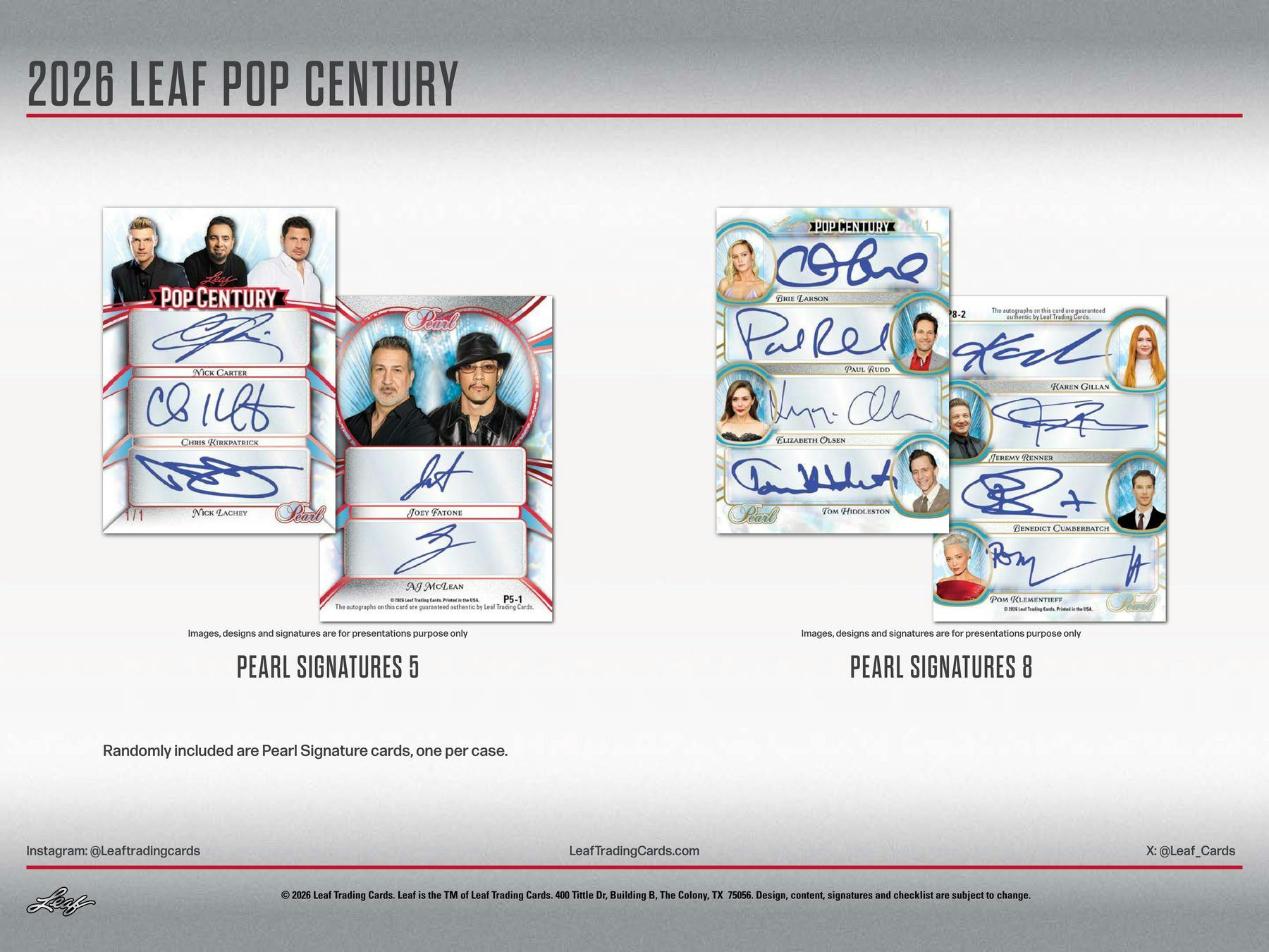 2026 Leaf Metal Pop Century Hobby 10-Box Case (3/27)
