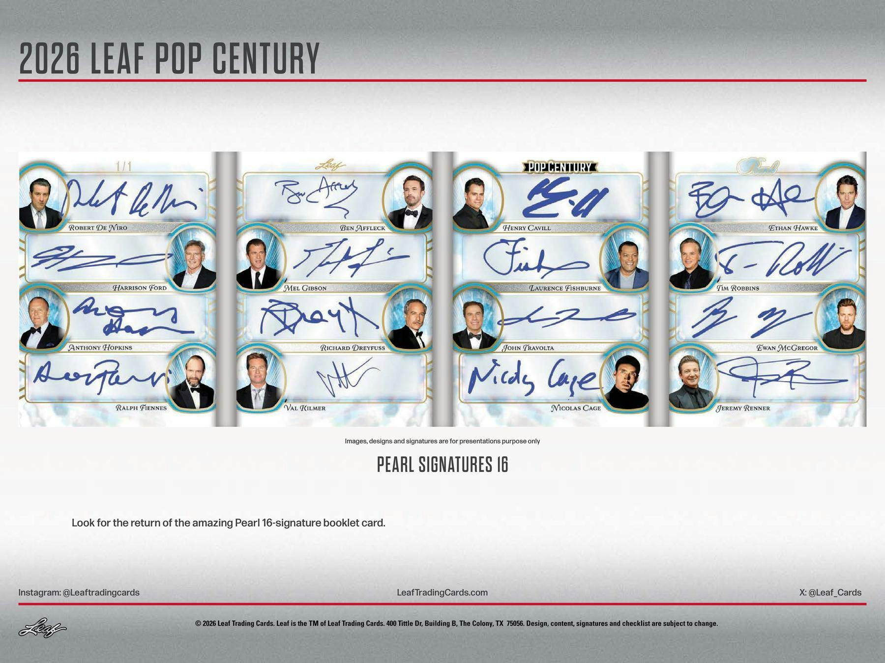 2026 Leaf Metal Pop Century Hobby 10-Box Case (3/27)
