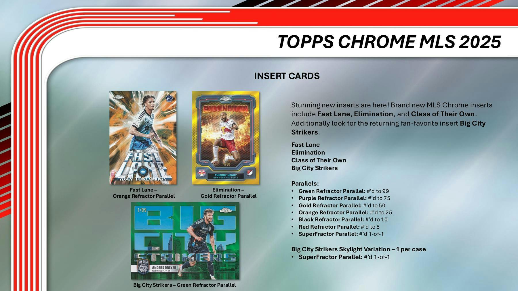 2025 Topps MLS Major League Soccer Chrome Blaster Box (3/24)