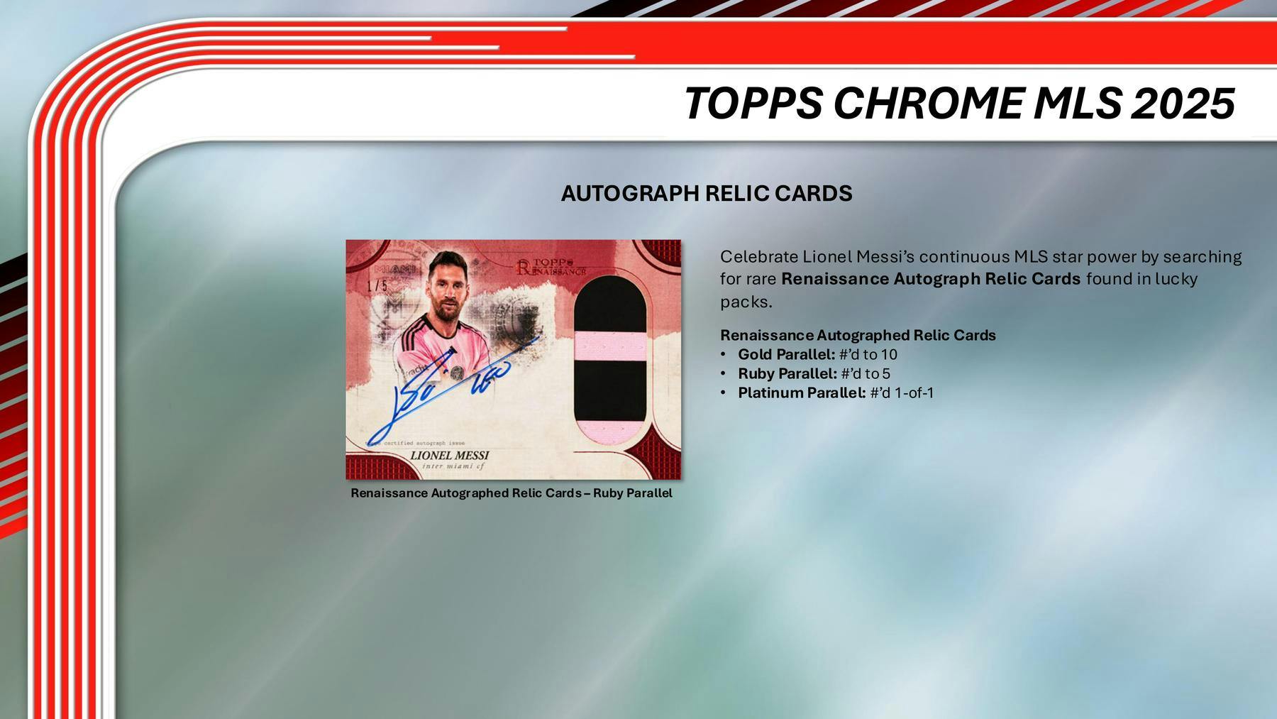 2025 Topps MLS Major League Soccer Chrome Blaster Box (3/24)