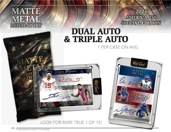 2026 Wild Card Matte Metal America Entertainment 250th NSCC Exclusive