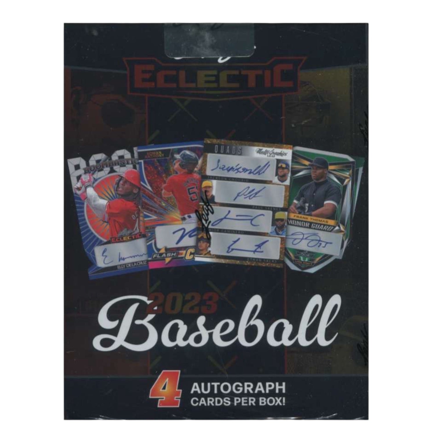 2023 Leaf Eclectic Baseball Hobby Box (4 Autos)