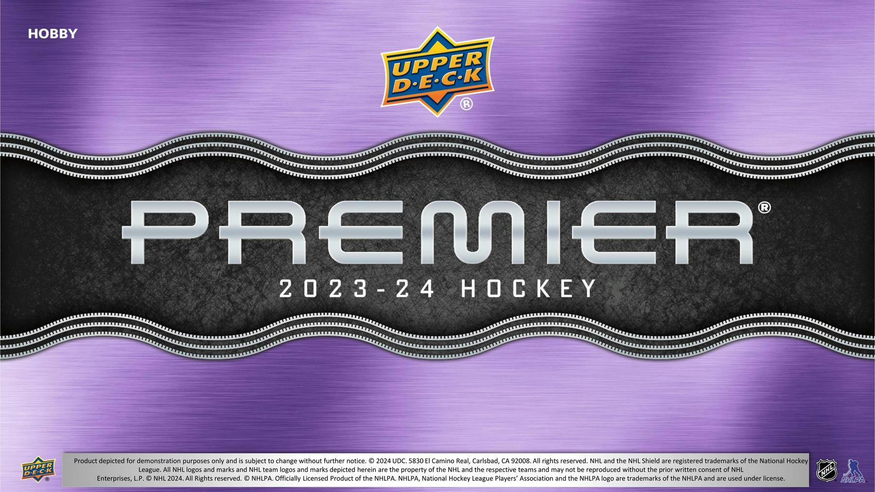 2023-24 Upper Deck Premier Hockey Hobby Box