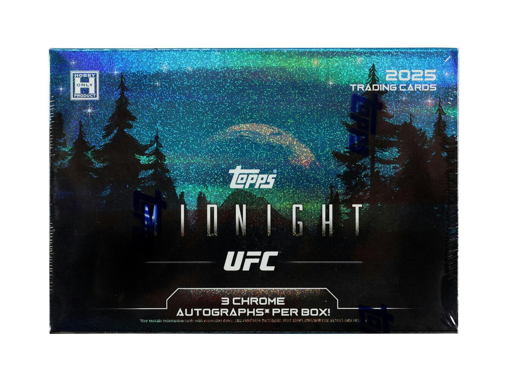 2025 Topps Midnight UFC Hobby Box (8/8)