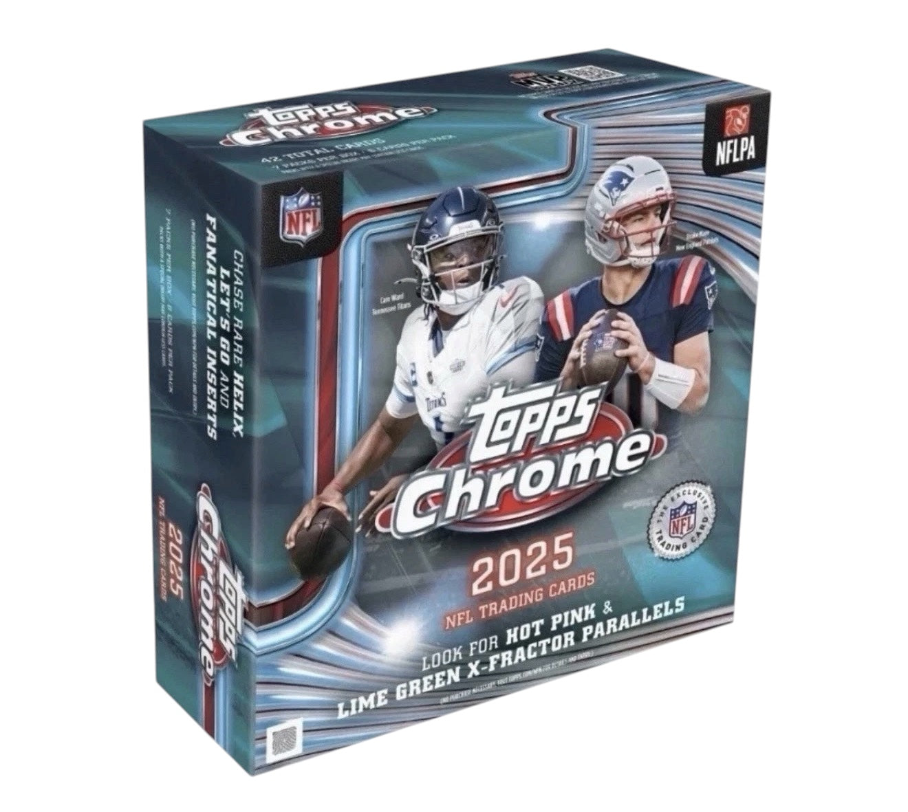 2025 Topps Chrome Football Mega Box (5/1)