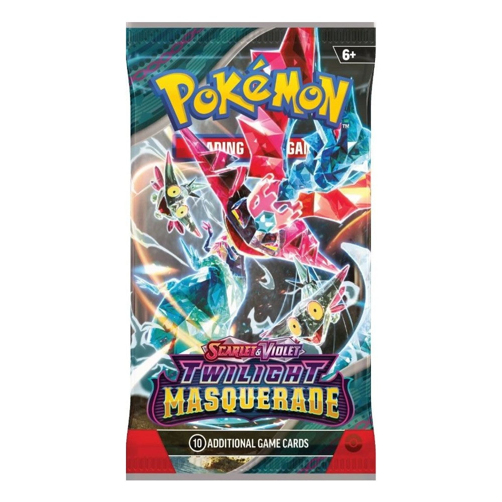 Pokmon TCG: Scarlet & Violet - Twilight Masquerade Booster Pack The SportsRoom Pokmon TCG: Scarlet & Violet - Twilight Masquerade Booster Pack The SportsRoom