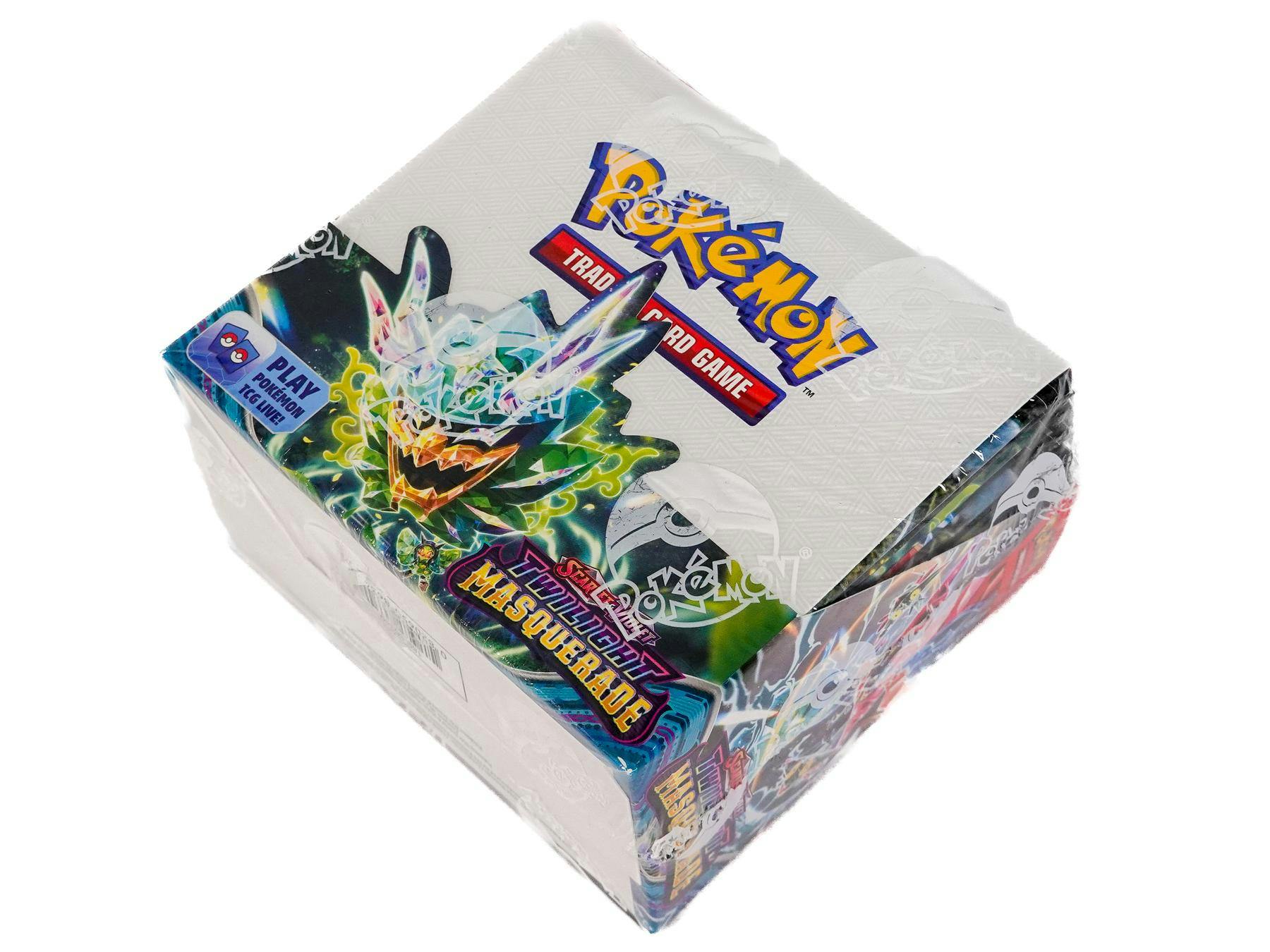 Pokmon TCG: Scarlet & Violet - Twilight Masquerade 36-Pack Booster Bo The SportsRoom Pokmon TCG: Scarlet & Violet - Twilight Masquerade 36-Pack Booster Bo The SportsRoom