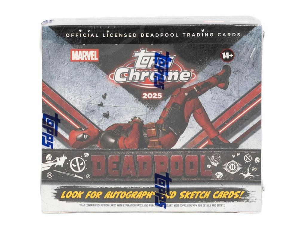 2025 Topps Chrome Deadpool Hobby Box