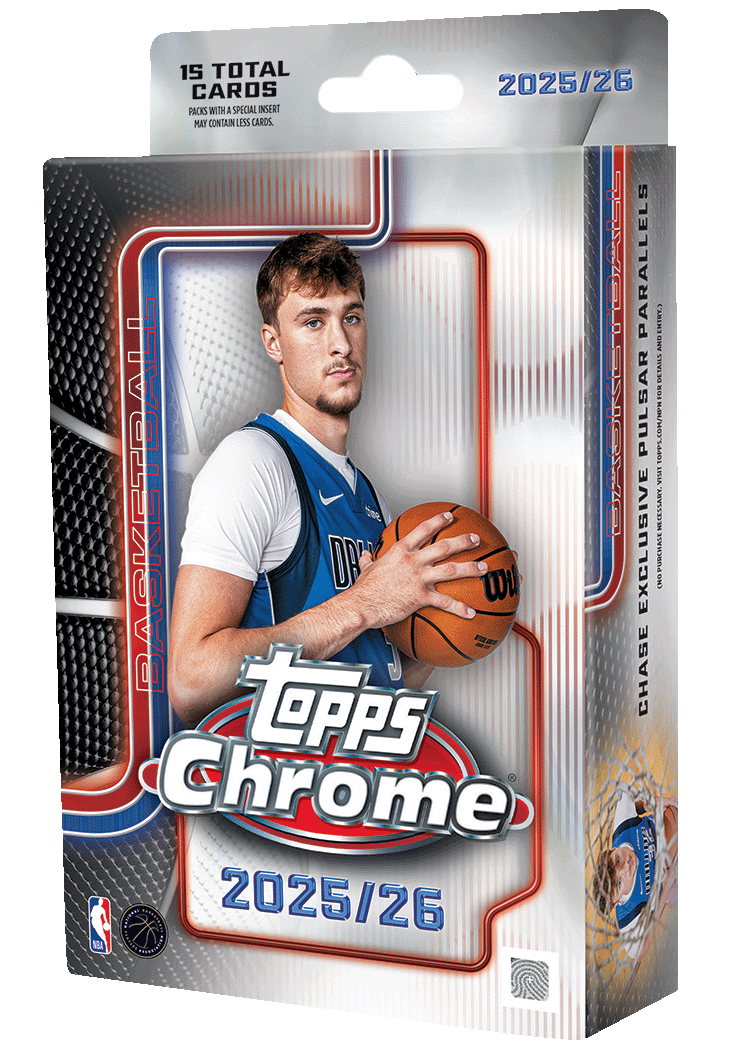 2025-26 Topps Chrome Basketball Hanger Box (12/18)