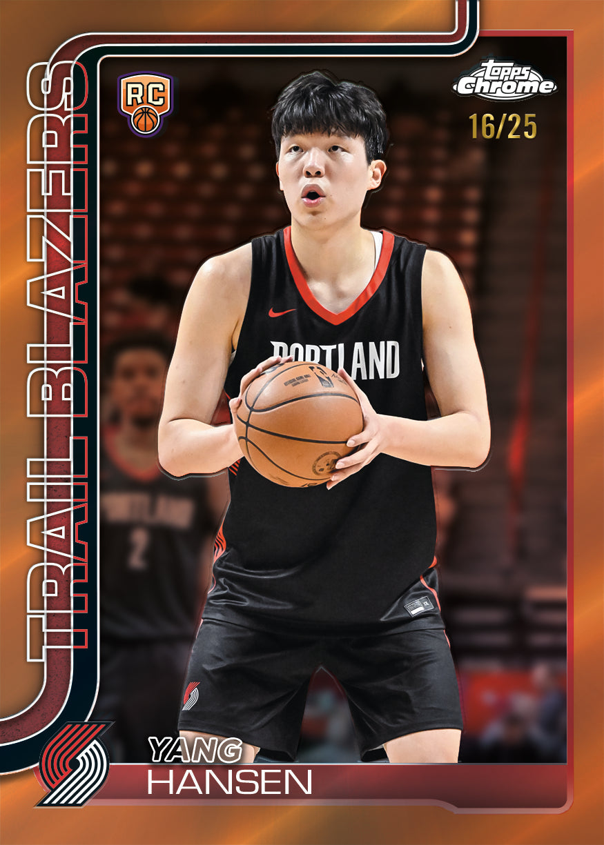 2025-26 Topps Chrome Basketball Hanger Box (12/18)