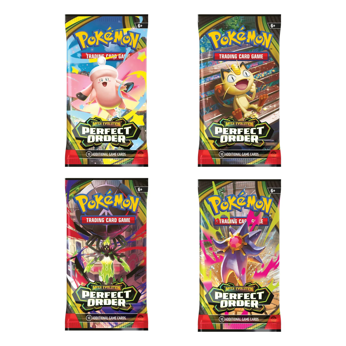 Pokémon TCG: Mega Evolution Perfect Order Booster Pack – The