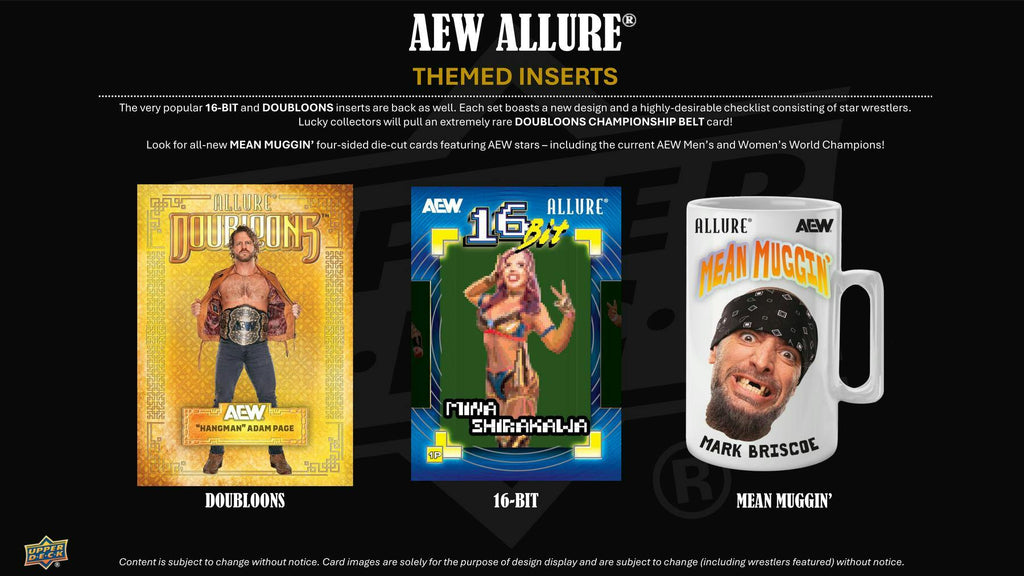 2026 Upper Deck AEW Allure Wrestling Hobby Box