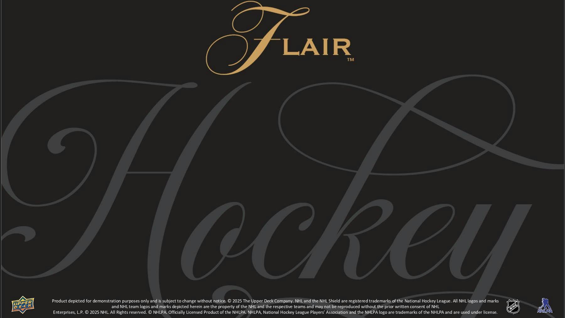 2025-26 Upper Deck Flair Hockey Hobby Box