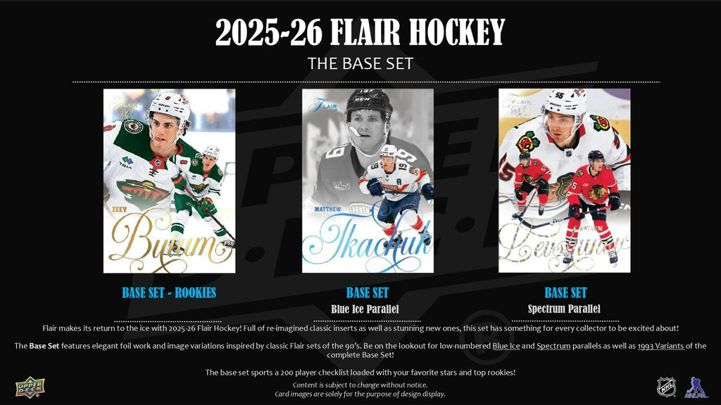 2025-26 Upper Deck Flair Hockey Hobby Box
