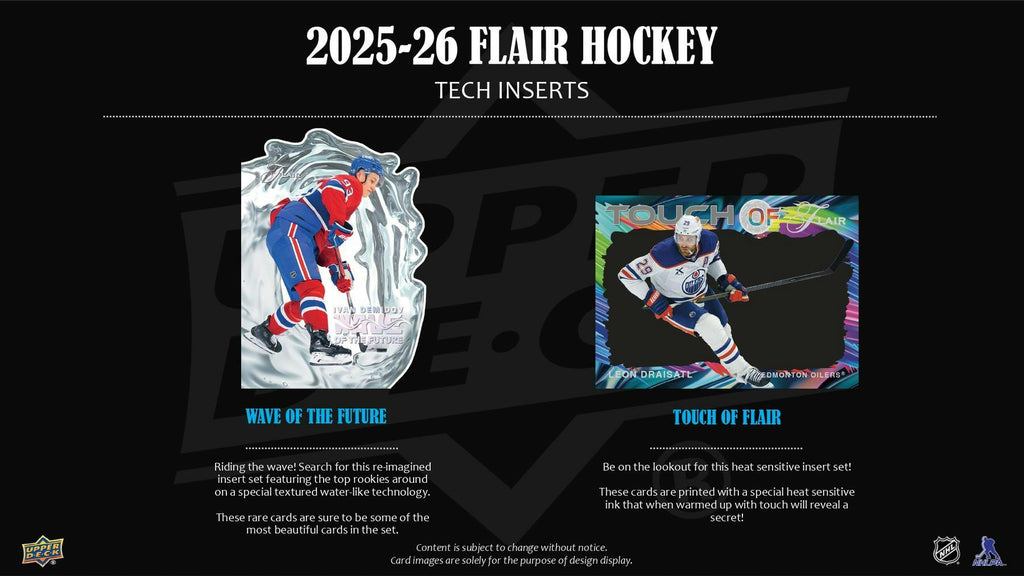 2025-26 Upper Deck Flair Hockey Hobby Box