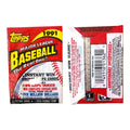 1991 Topps Baseball 15-Card Pack (1 Bonus Sticker)