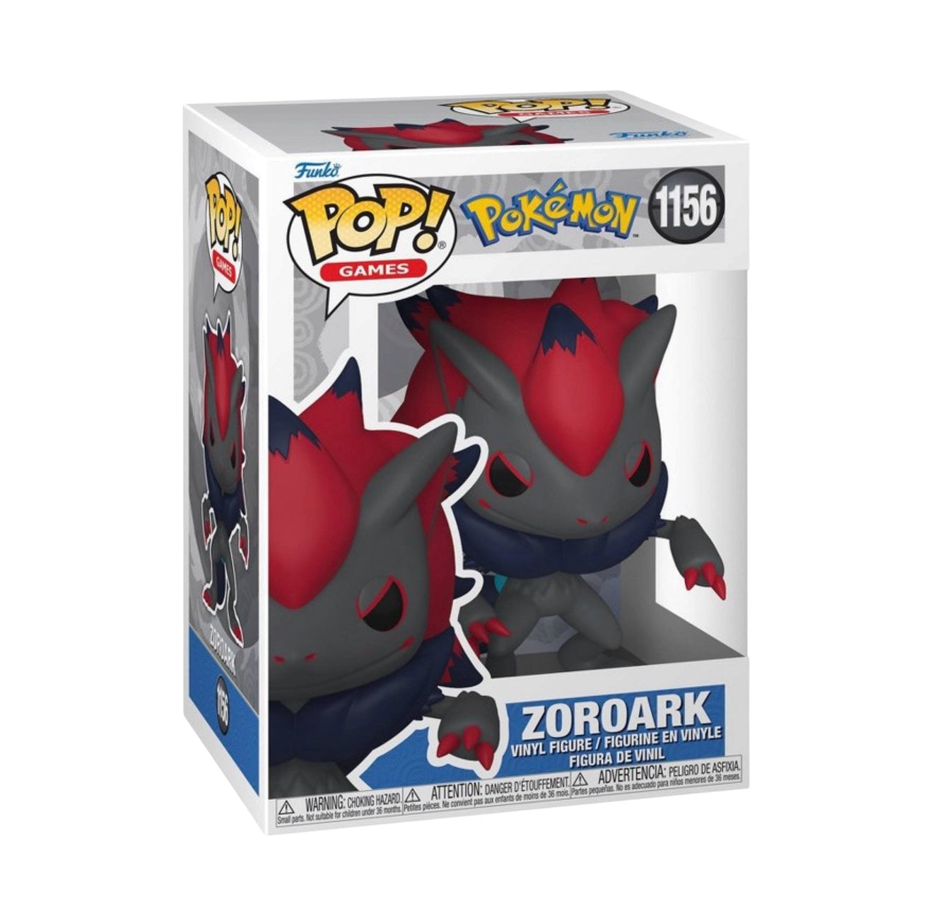 Funko Pop! Games: Pokémon Zoroark Vinyl Figure #1156