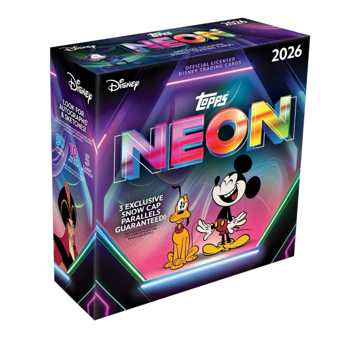 2026 Topps Disney Neon Mega Box