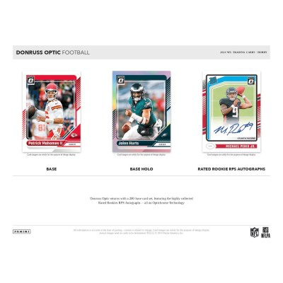 2024 Panini Donruss Optic Football Hobby Pack (4/23)
