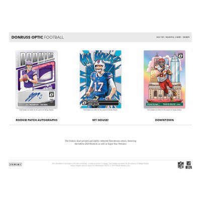 2024 Panini Donruss Optic Football Hobby Pack (4/23)