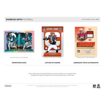 2024 Panini Donruss Optic Football Hobby Pack (4/23)