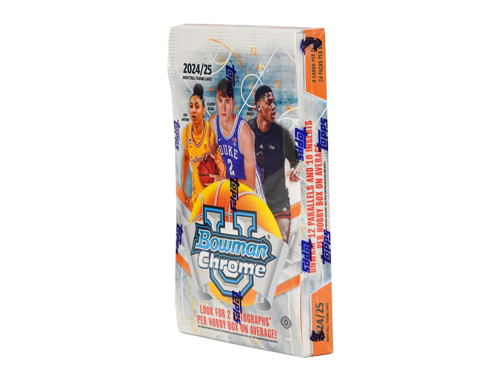 2024-25 Bowman University Chrome Basketball Hobby Box (4/3)