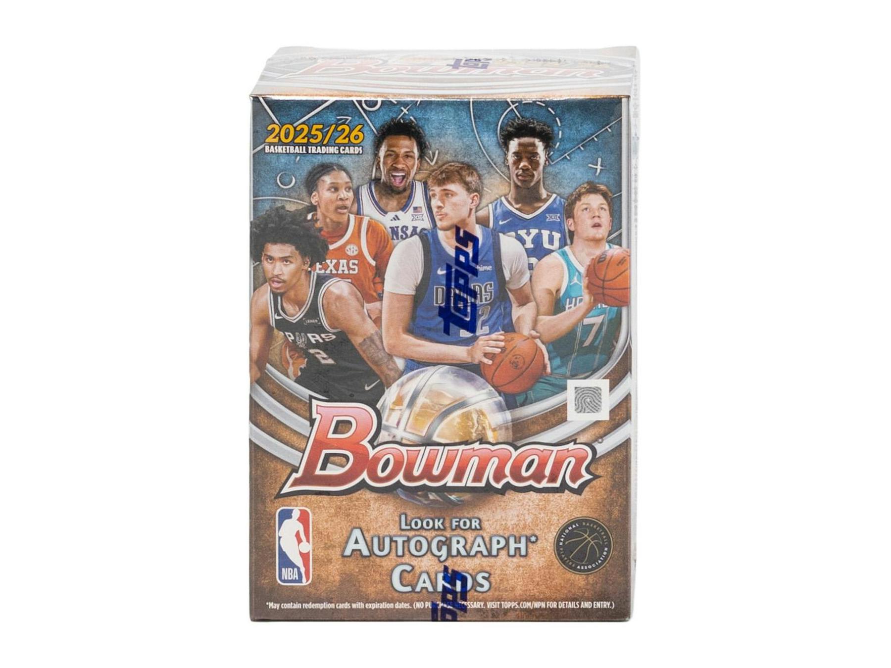2025-26 Bowman Basketball Blaster 40-Box Case (4/22)