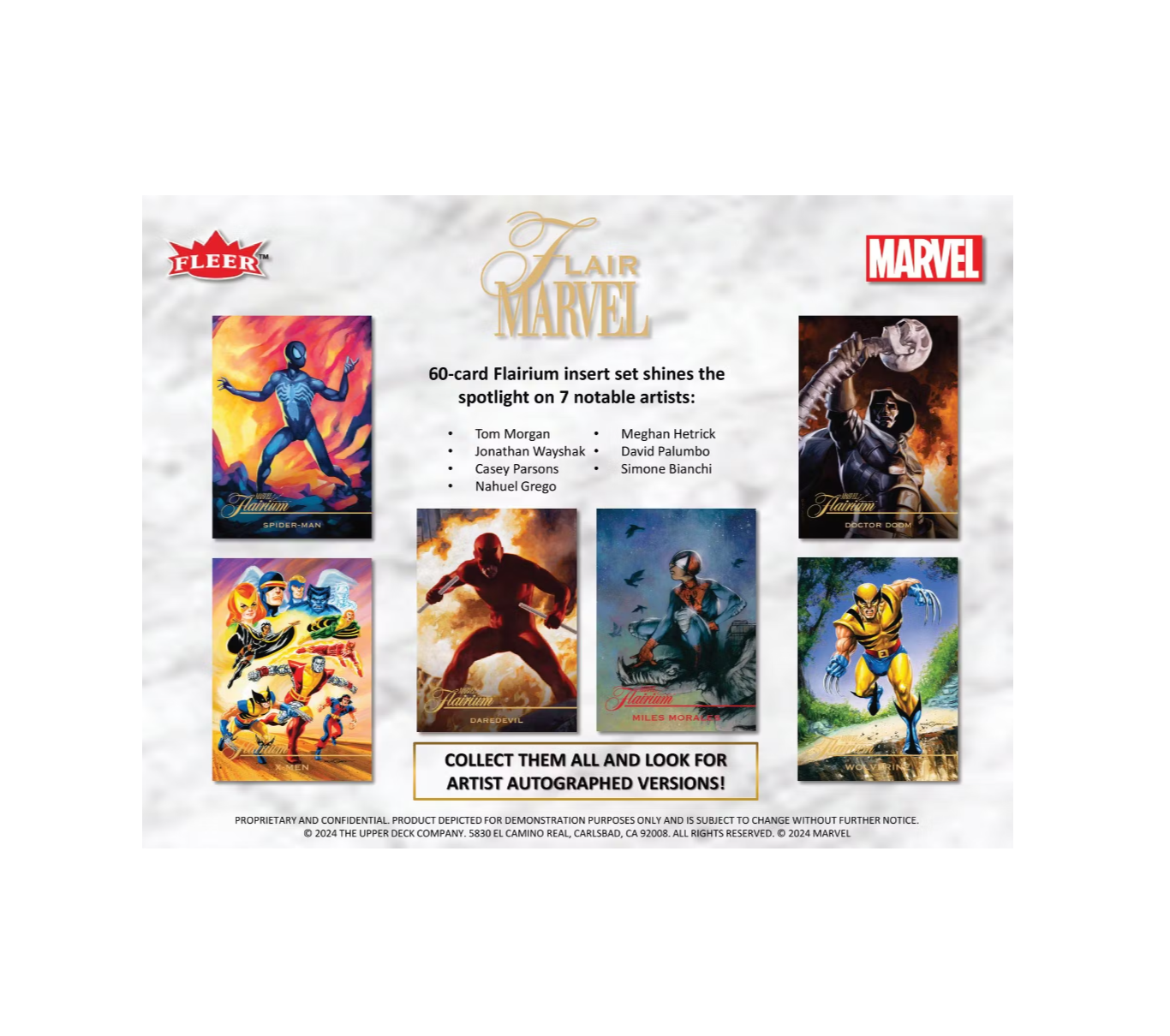 2024 Upper Deck Marvel Flair Hobby Pack
