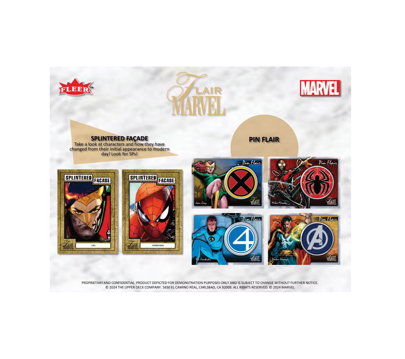 2024 Upper Deck Marvel Flair Hobby Pack