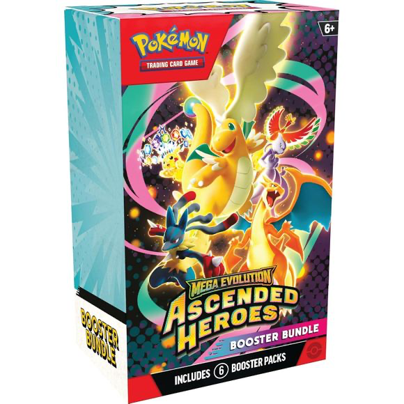 Pokémon TCG: Mega Evolution - Ascended Heroes Booster Bundle