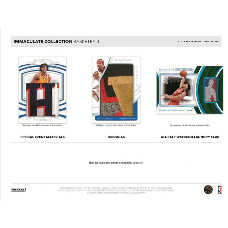 2023-24 Panini Immaculate Basketball Hobby Box (4/9)
