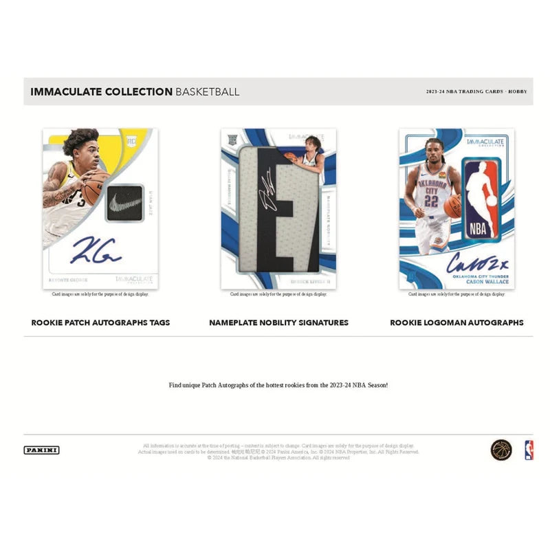 2023-24 Panini Immaculate Basketball Hobby Box (4/9)