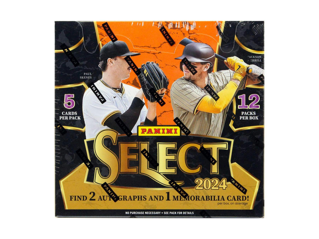 2024 Panini Select Baseball Hobby Pack (4/9)