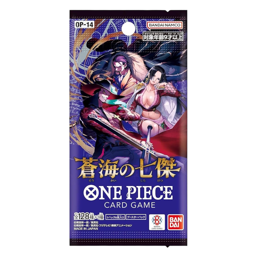 One Piece TCG: The Azure Sea's Seven OP-14 24-Pack Japanese Booster Box