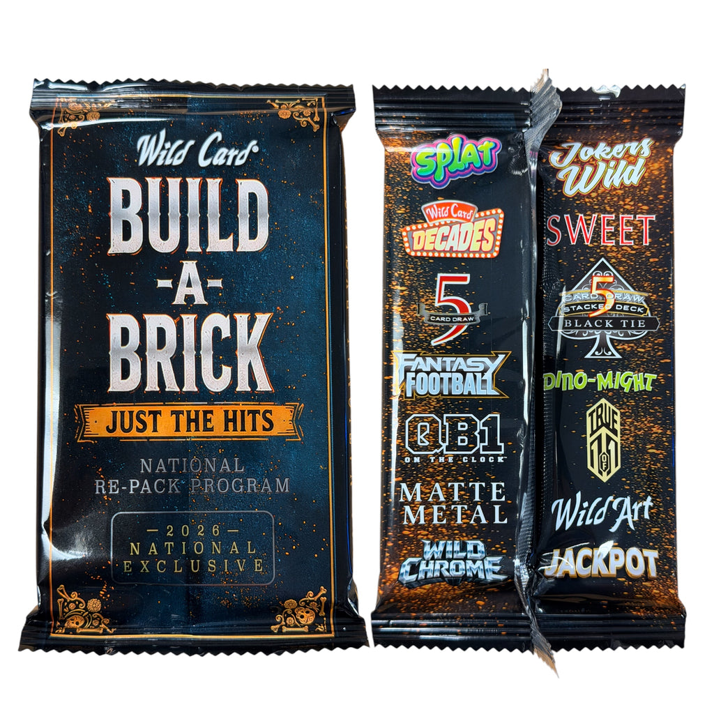 2026 Wild Card Build-A-Brick: Just The Hits 20-Pack Box (National Exclusive)