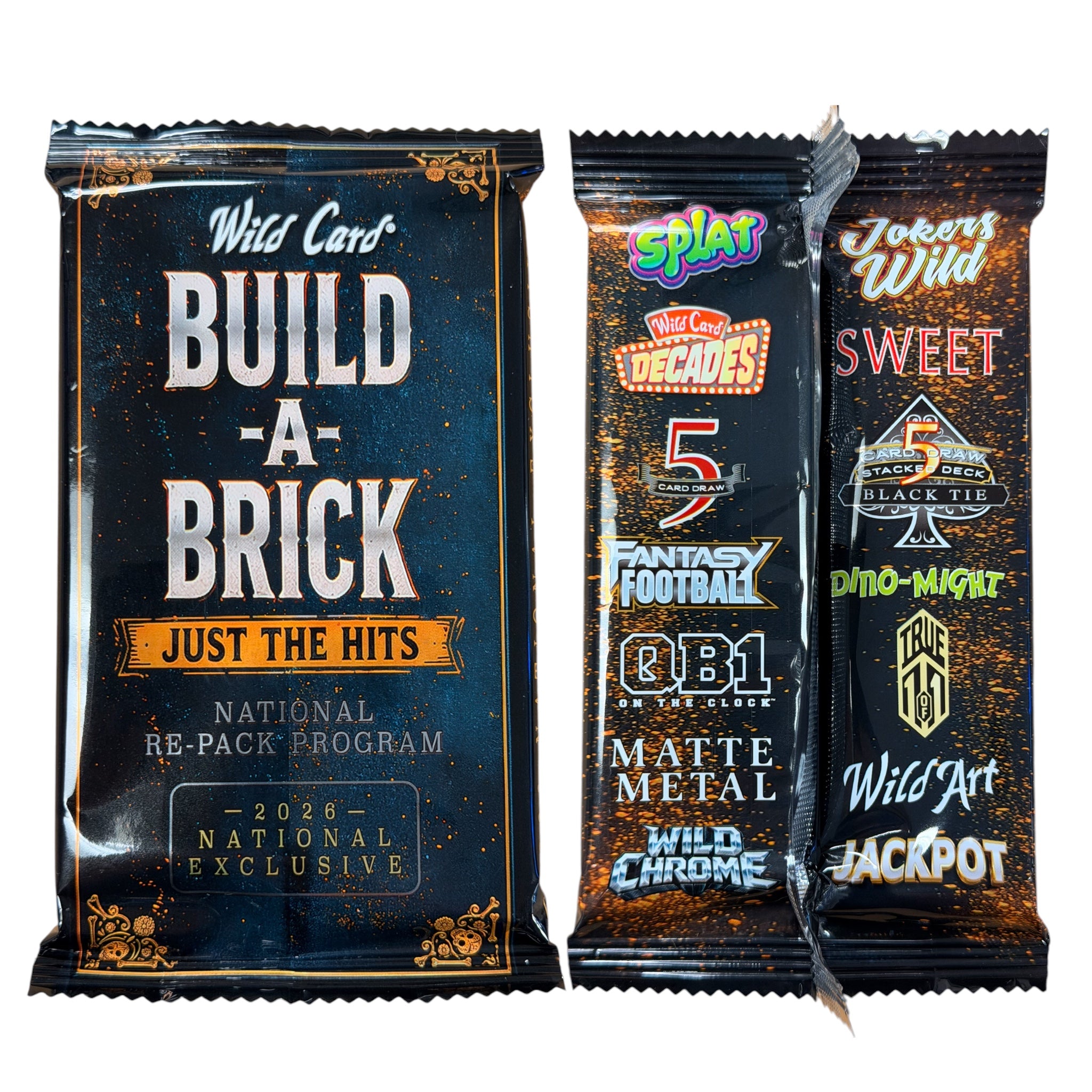 2026 Wild Card Build-A-Brick: Just The Hits 20-Pack Box (National Exclusive)