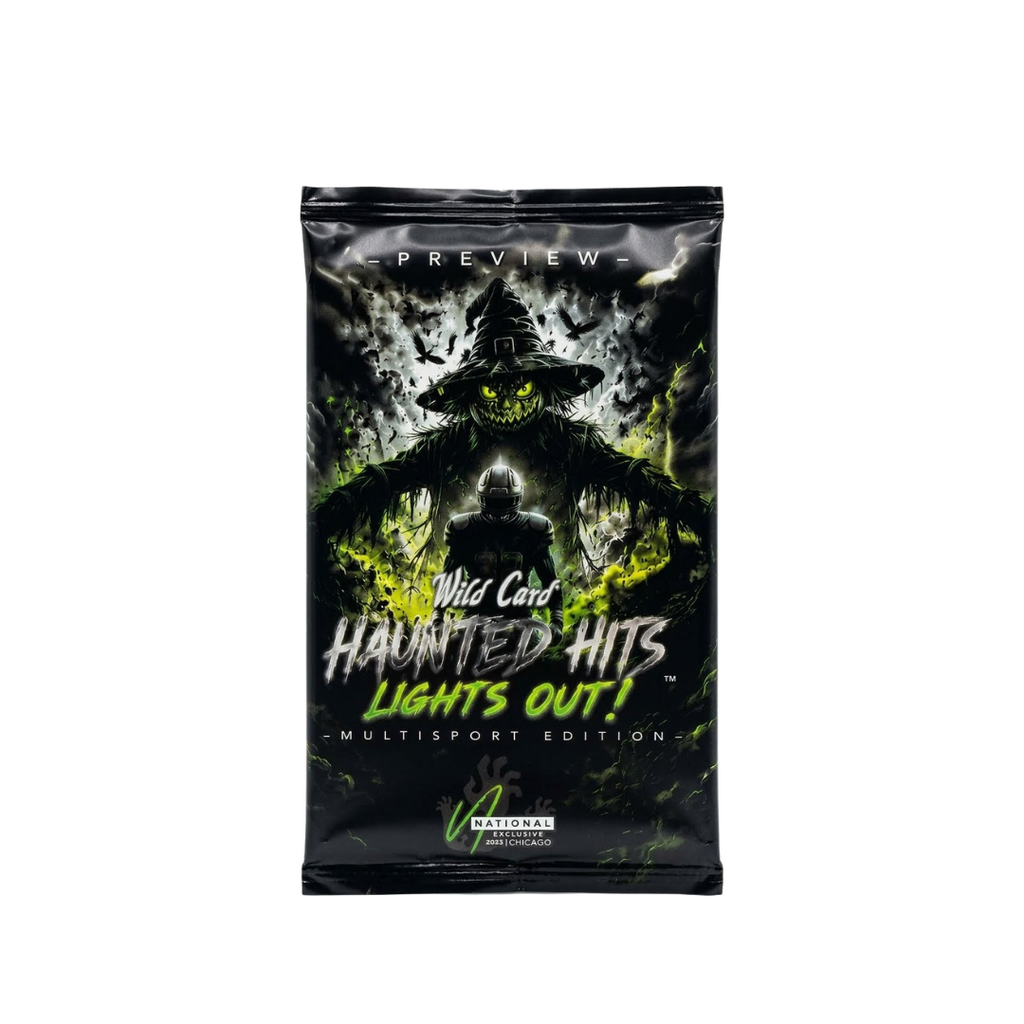 2026 Wild Card Haunted Hits: Lights Out! Mammoth 6-Pack Promo Box (National Exclusive)