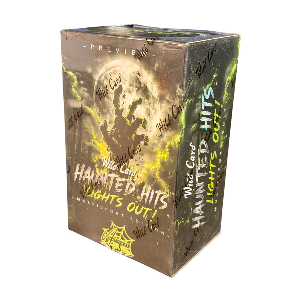 2026 Wild Card Haunted Hits: Lights Out! Mammoth 6-Pack Promo Box (National Exclusive)