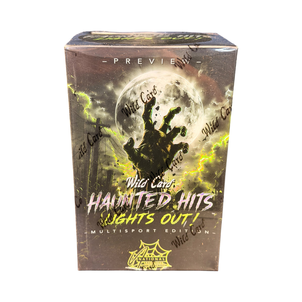 2026 Wild Card Haunted Hits: Lights Out! Mammoth 6-Pack Promo Box (National Exclusive)