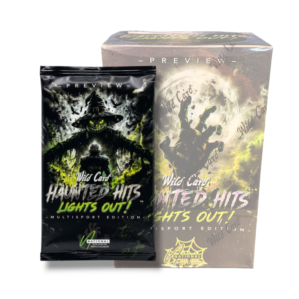 2026 Wild Card Haunted Hits: Lights Out! Mammoth Promo Pack (National Exclusive)