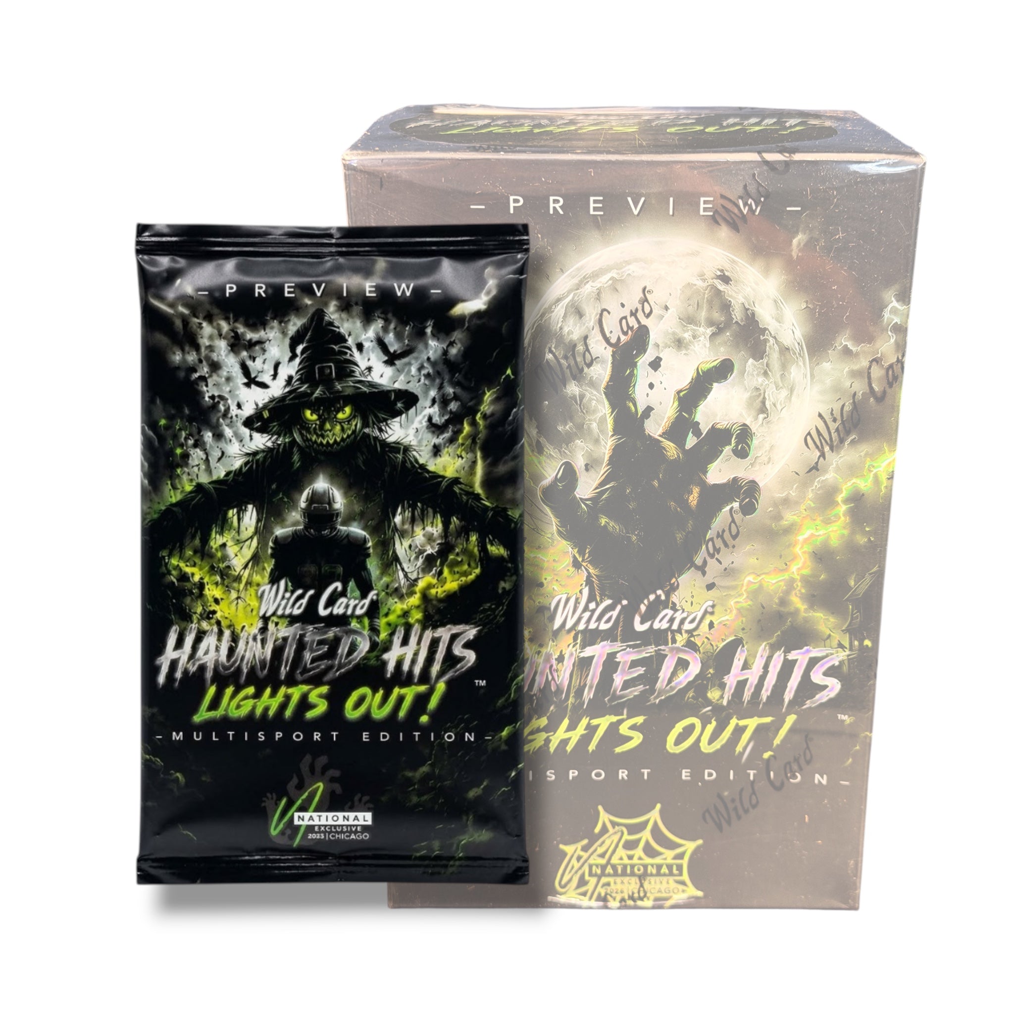 2026 Wild Card Haunted Hits: Lights Out! Mammoth Promo Pack (National Exclusive)