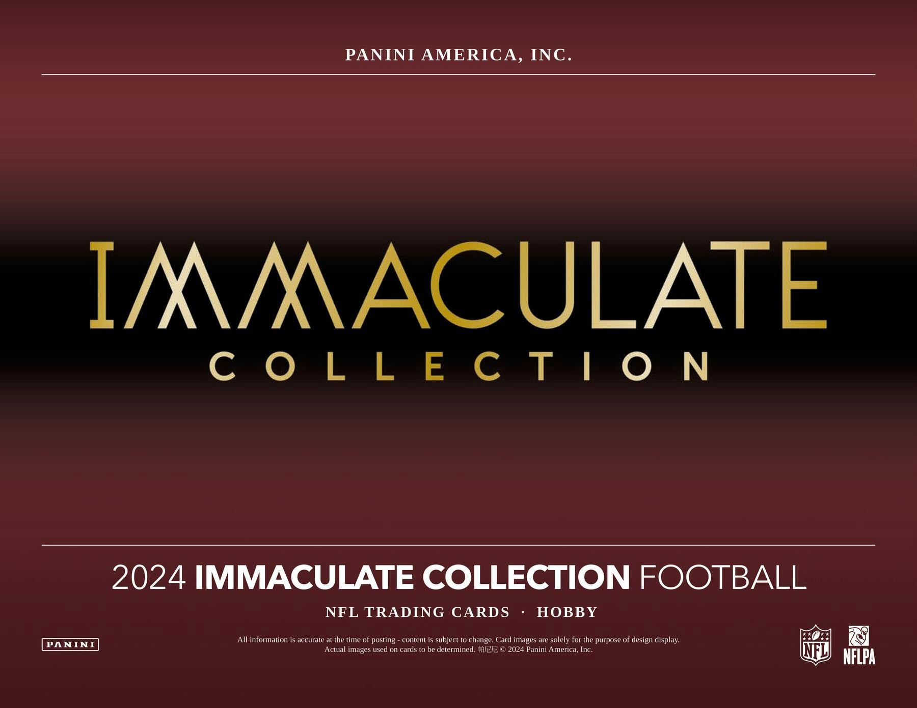 2024 Panini Immaculate Football Hobby Box