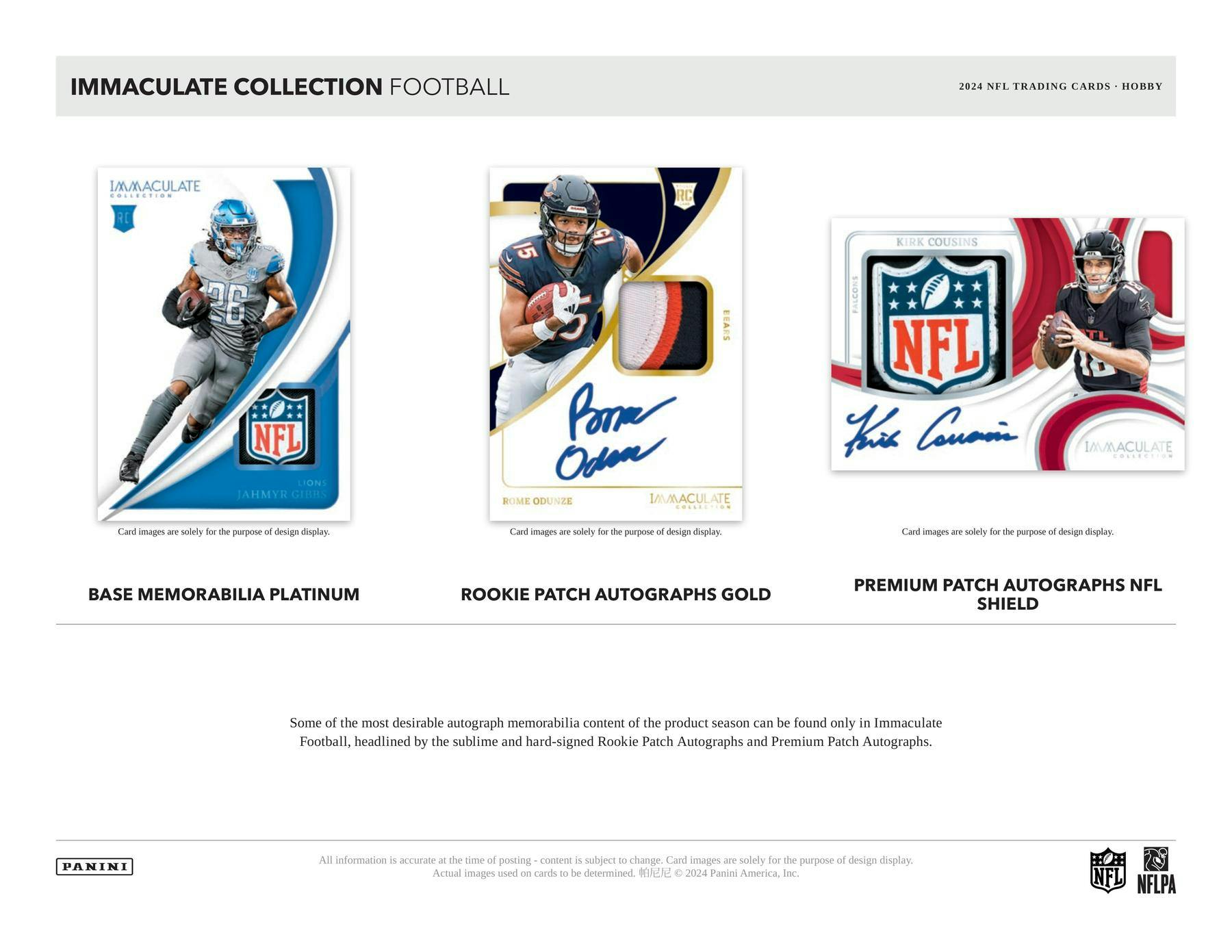 2024 Panini Immaculate Football Hobby Box