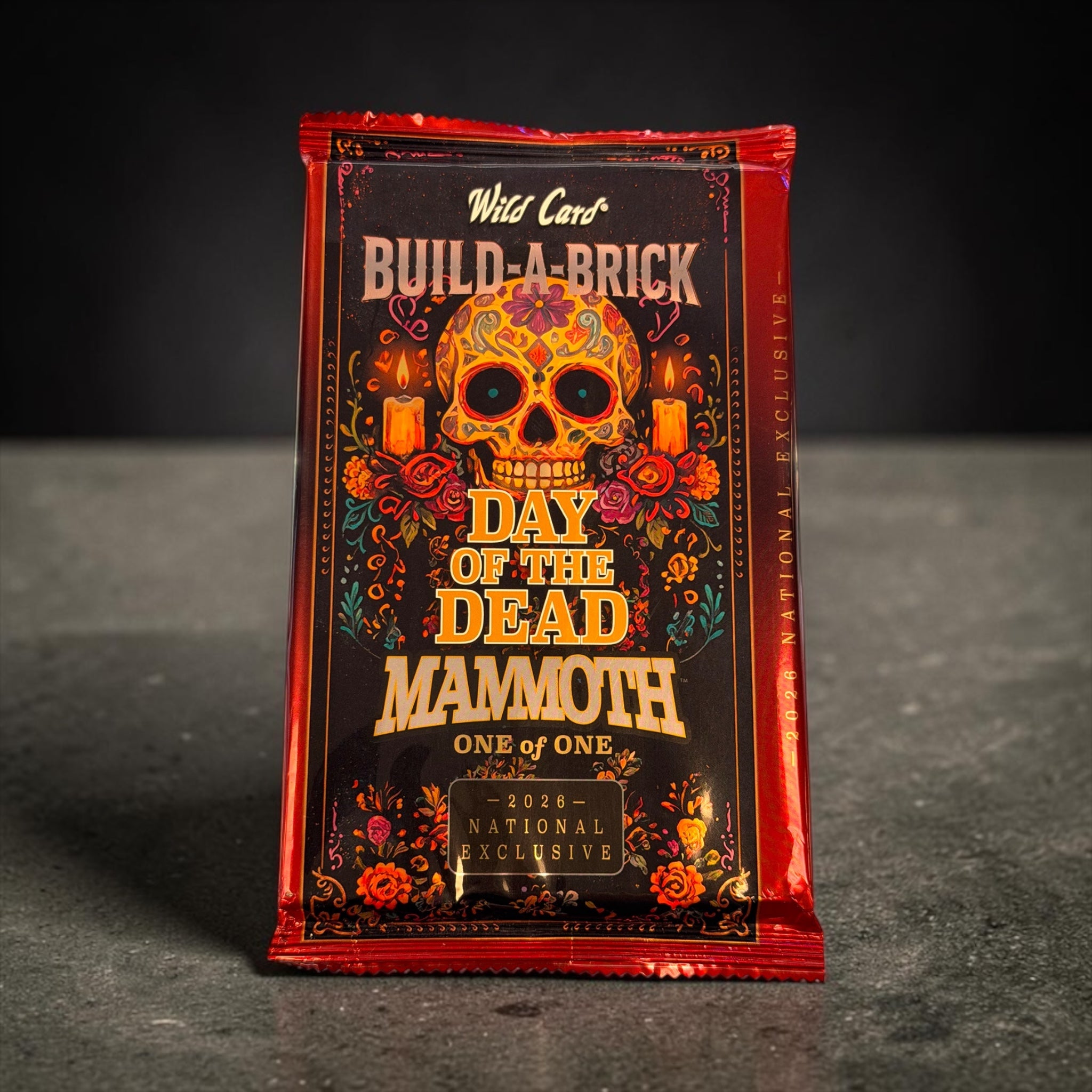 2026 Wild Card Build-A-Brick "Day of the Dead" Mammoth (National Exclusive)