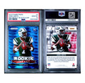 2013 PANINI PRIZM ROOKIE IMPACT #3 GENO SMITH BLUE PULSAR PSA 10 (SY)