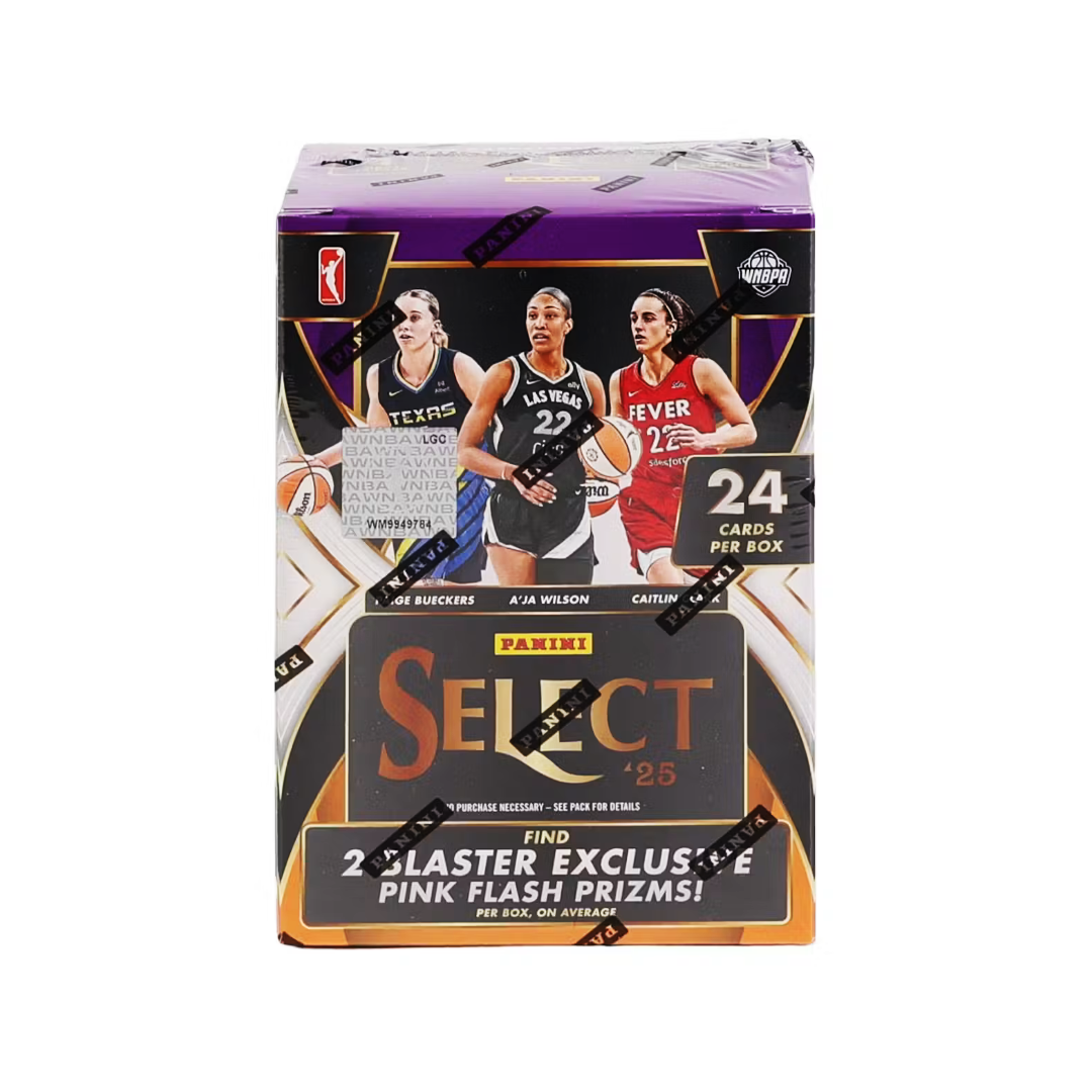 2025 Panini Select WNBA Basketball Blaster Box (Pink Flash Prizm)