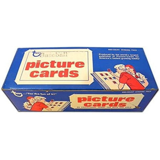 1989 Topps Baseball Cards Unopened 500-Card Vending Box