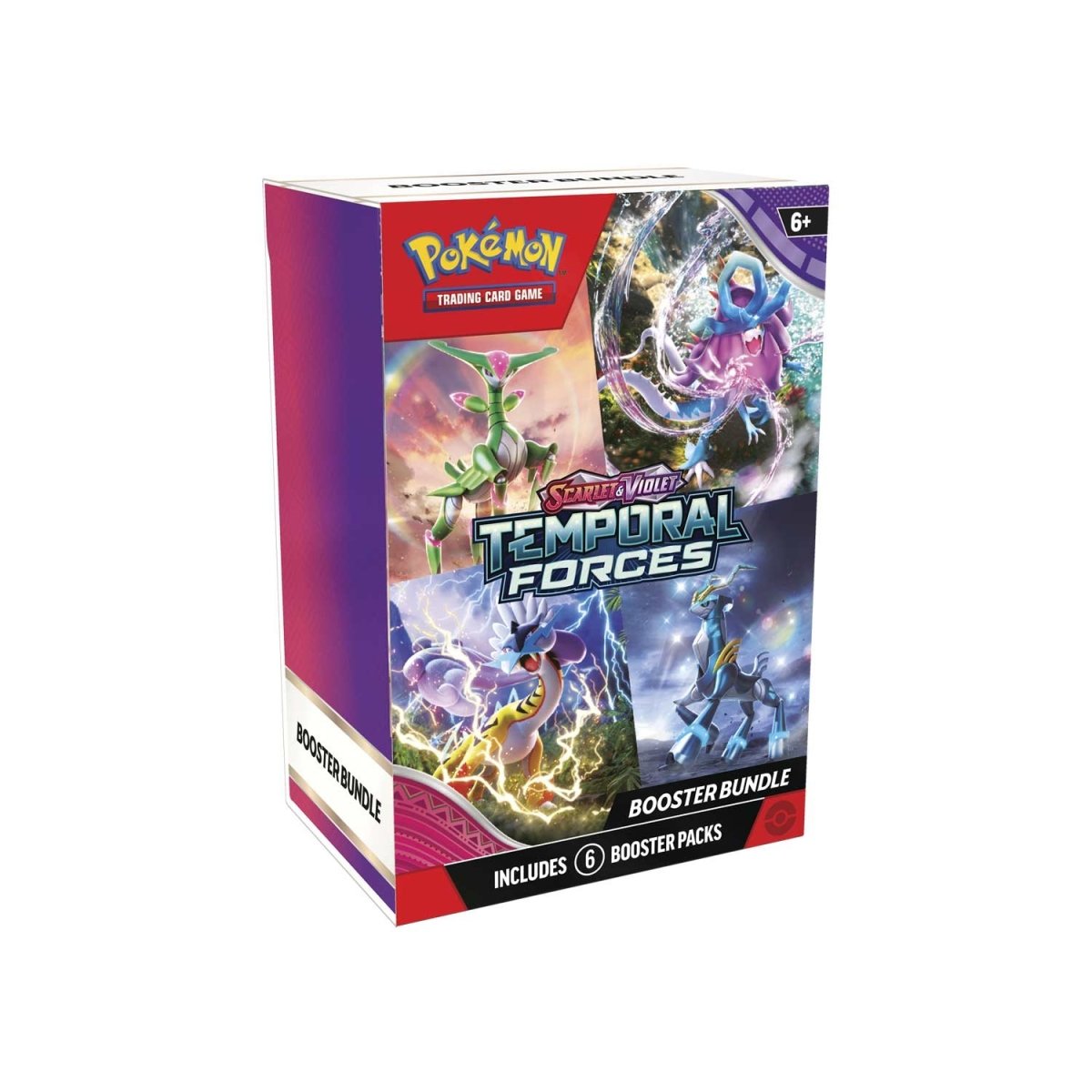 Pokémon TCG: Scarlet & Violet - Temporal Forces 6-Pack Booster Bundle