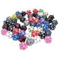 Cheesex Assorted Loose Opaque Polyhedral D20 20-Sided SINGLE Dice