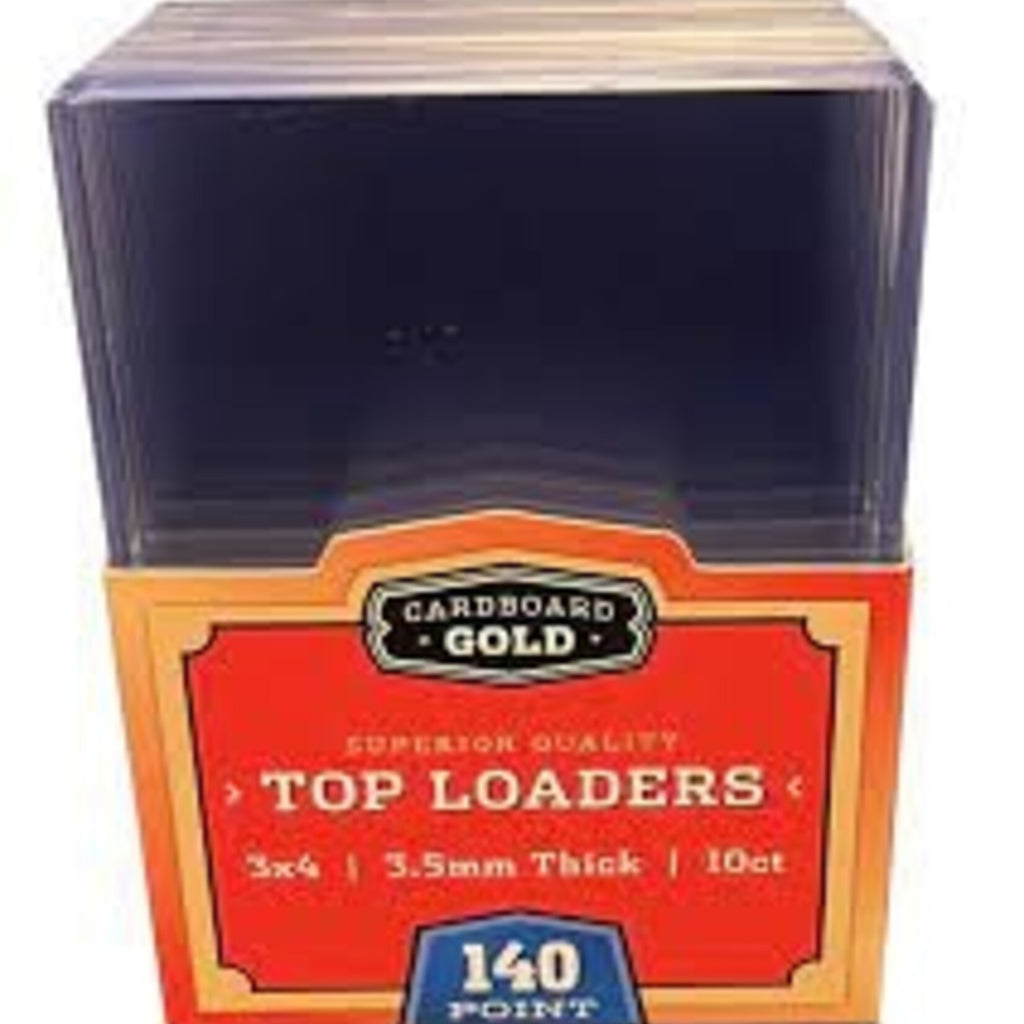 CBG Top Loaders for 140pt Thick Trading Cards (10ct Pack)